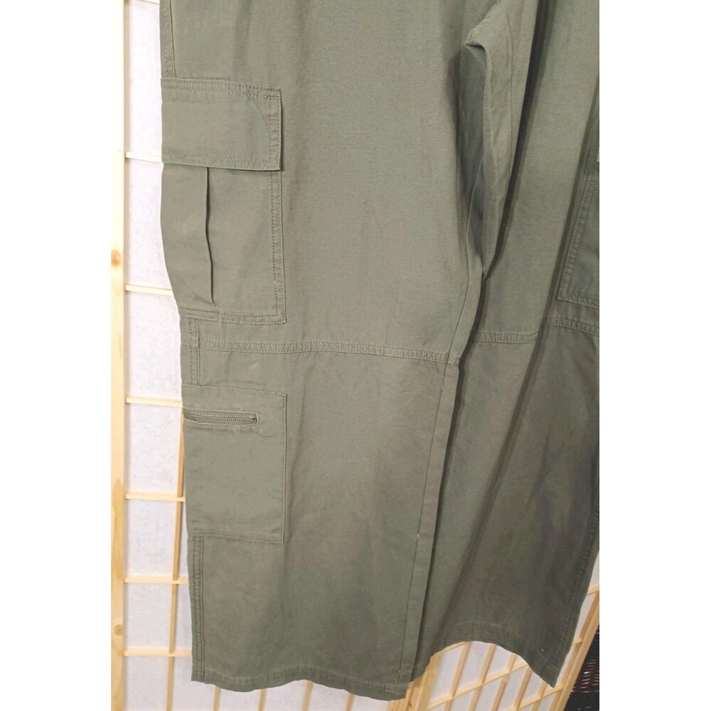 Aeropostale Women's Green Utility Cargo Pants  Mid-rise Relax Fit  XL - Picture 6 of 12